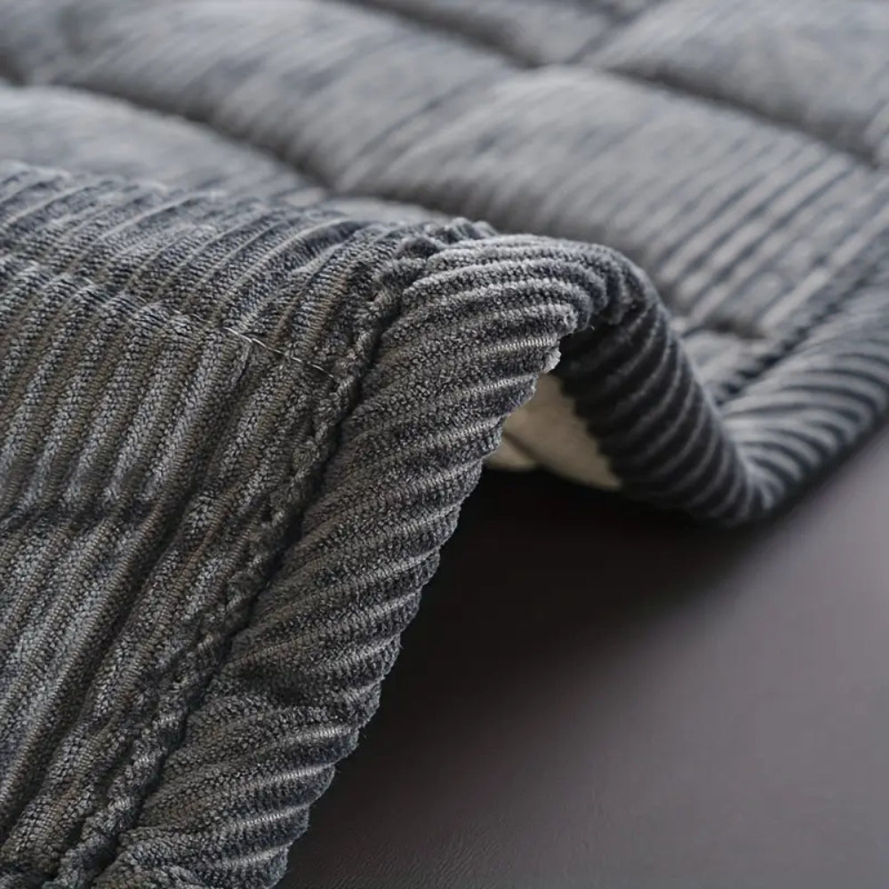 Washable Quilted Sofa Throw for Decorative Living Room Protection