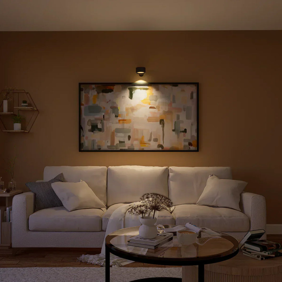 Wireless Wall Lamp - 360° Rotation, Dimmable, Rechargeable Light-Orizon Depot