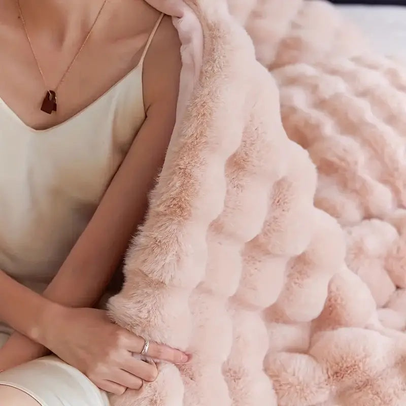Cozy Ultra-Soft Throw Blanket for Ultimate Comfort - Outdoor Decor