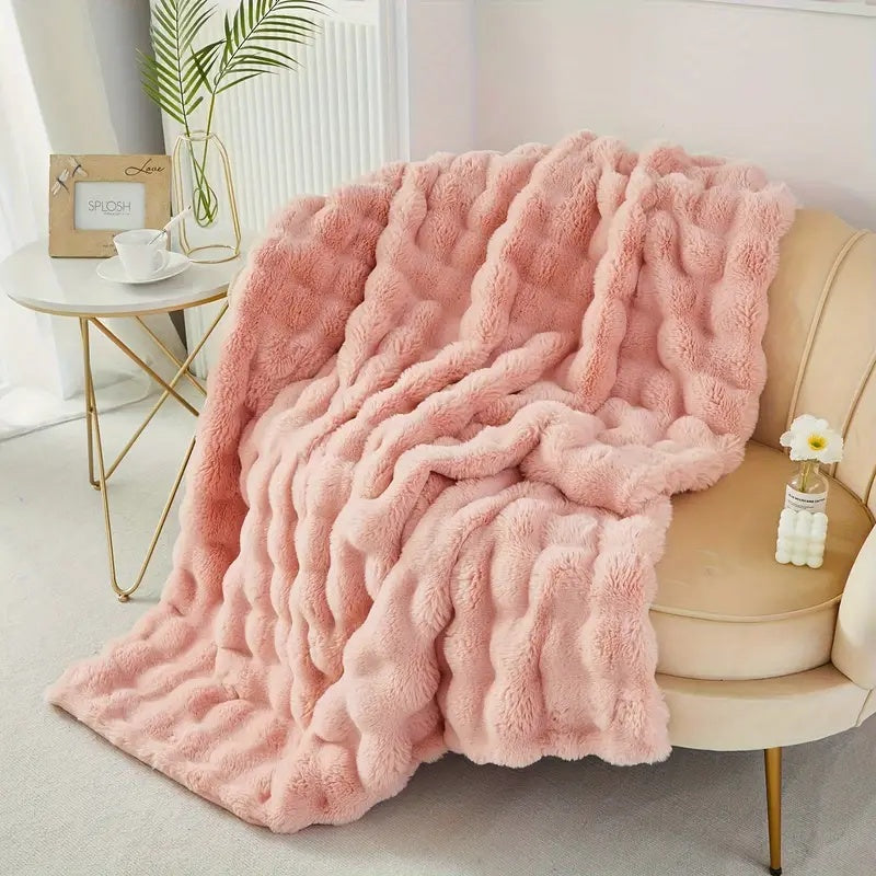 Cozy Ultra-Soft Throw Blanket for Ultimate Comfort - Outdoor Decor