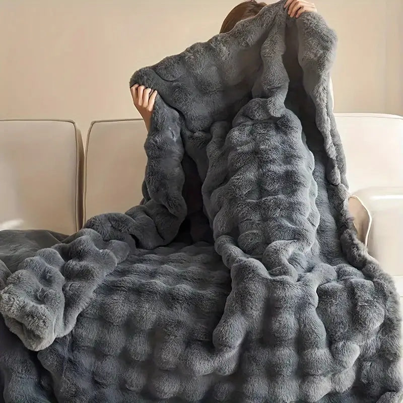 Cozy Ultra-Soft Throw Blanket for Ultimate Comfort - Outdoor Decor