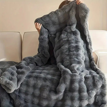 Cozy Ultra-Soft Throw Blanket for Ultimate Comfort - Outdoor Decor