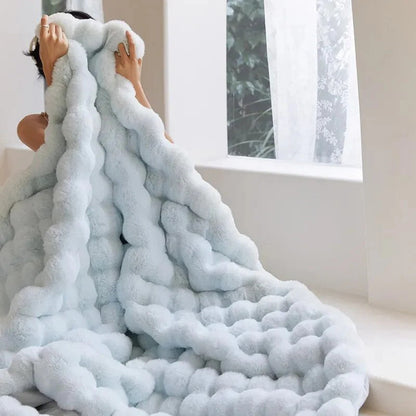 Cozy Ultra-Soft Throw Blanket for Ultimate Comfort - Outdoor Decor