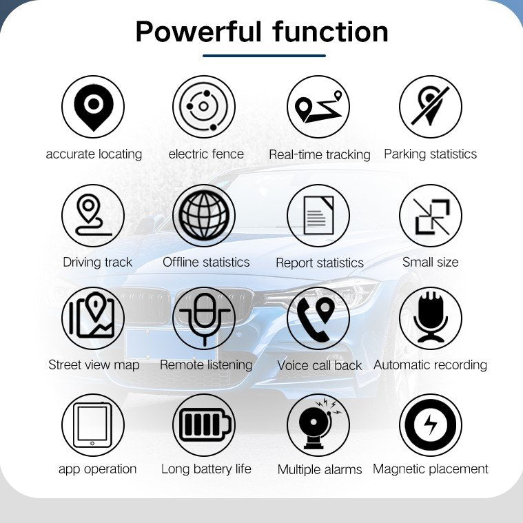 Real-Time Vehicle GPS Tracker – Magnetic Anti-Theft Device-Orizon Depot
