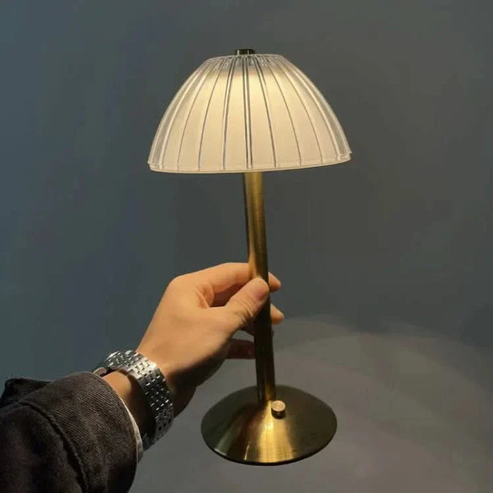 Rechargeable LED Cordless Crystal Table Lamp for Modern Decor-Orizon Depot