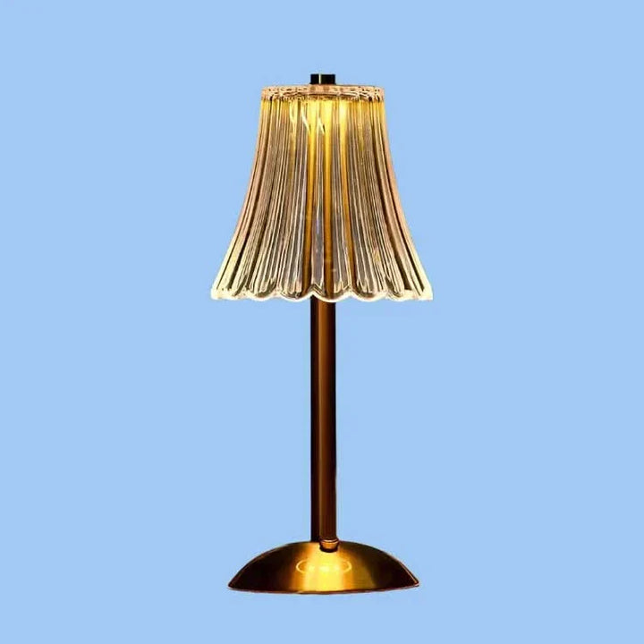 Rechargeable LED Cordless Crystal Table Lamp for Modern Decor-Orizon Depot