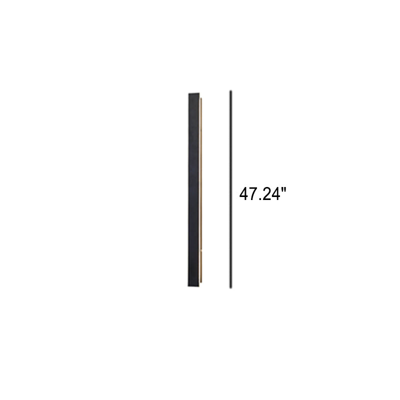 Retro Waterproof Rectangular LED Wall Sconce for Outdoor Spaces-Orizon Depot