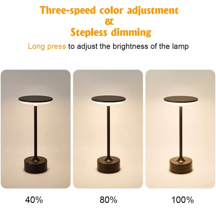 USB Rechargeable LED Touch Sensor Table Lamp-Orizon Depot
