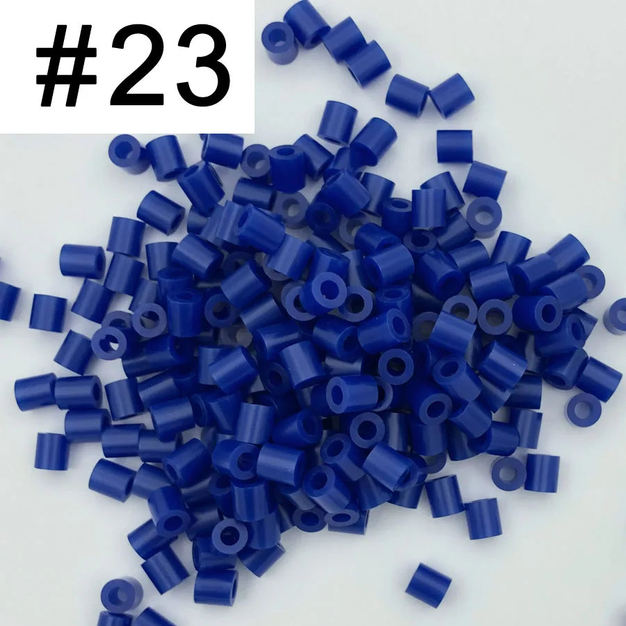 5mm 1000PCS Colorful Iron Fuse Beads for Kids DIY Pixel Art Toys