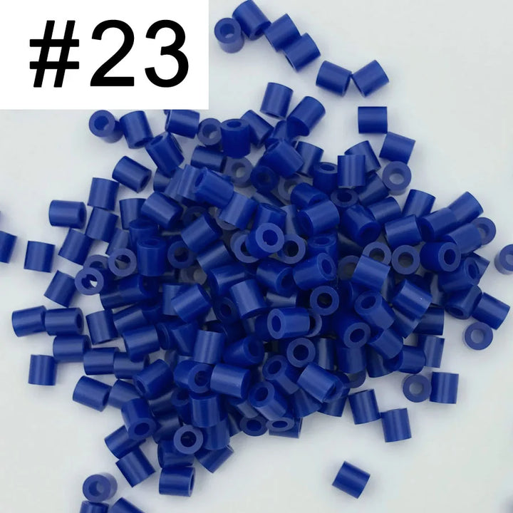5mm 1000PCS Colorful Iron Fuse Beads for Kids DIY Pixel Art Toys
