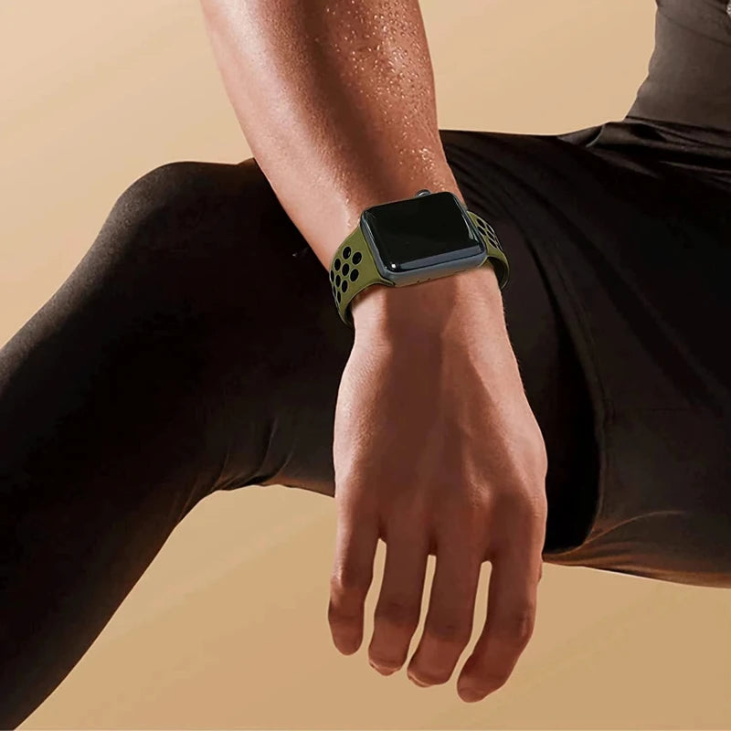 Apple Watch Ultra Accessories – Men's Breathable Sport Strap