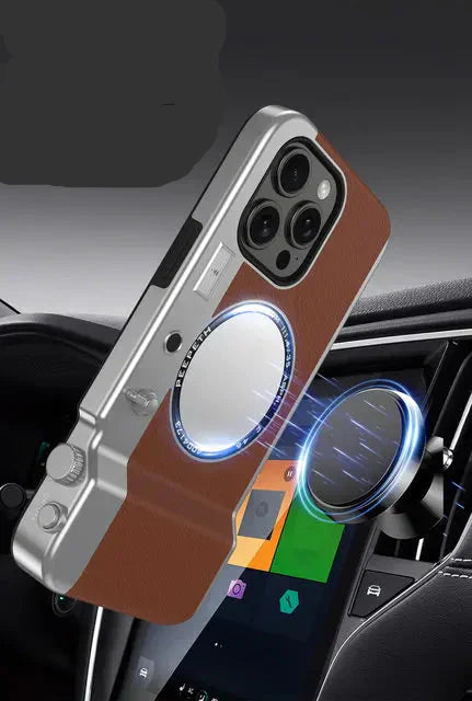 Retro Bluetooth Camera iPhone Case for Stylish Protection-Orizon Depot