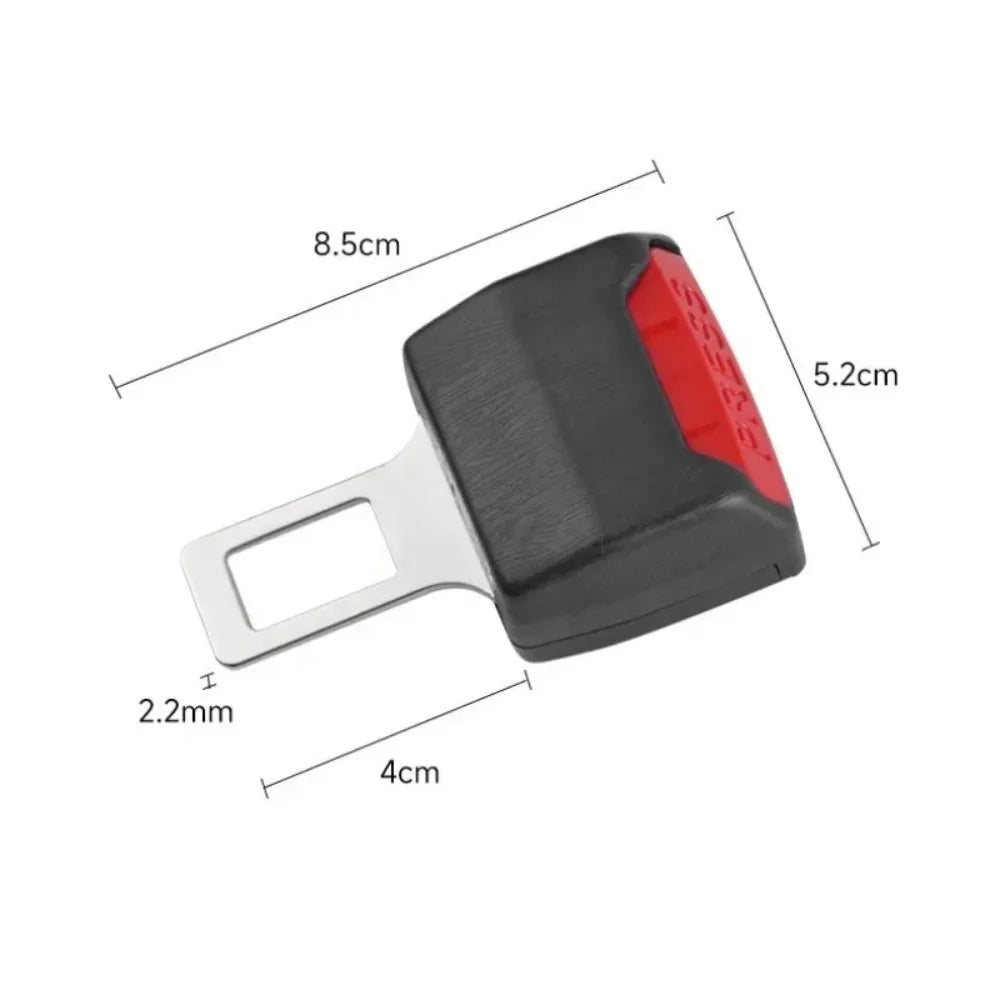 4PC Car Seat Belt Clip Extender Safety Lock Buckle Plug Accessory