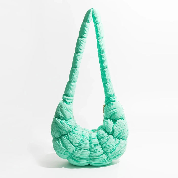 Puff Croissant Shoulder Bag - Stylish and Versatile Handbag-Orizon Depot
