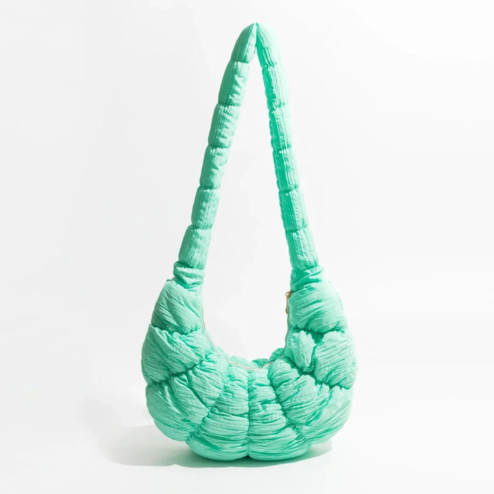 Puff Croissant Shoulder Bag - Stylish and Versatile Handbag-Orizon Depot