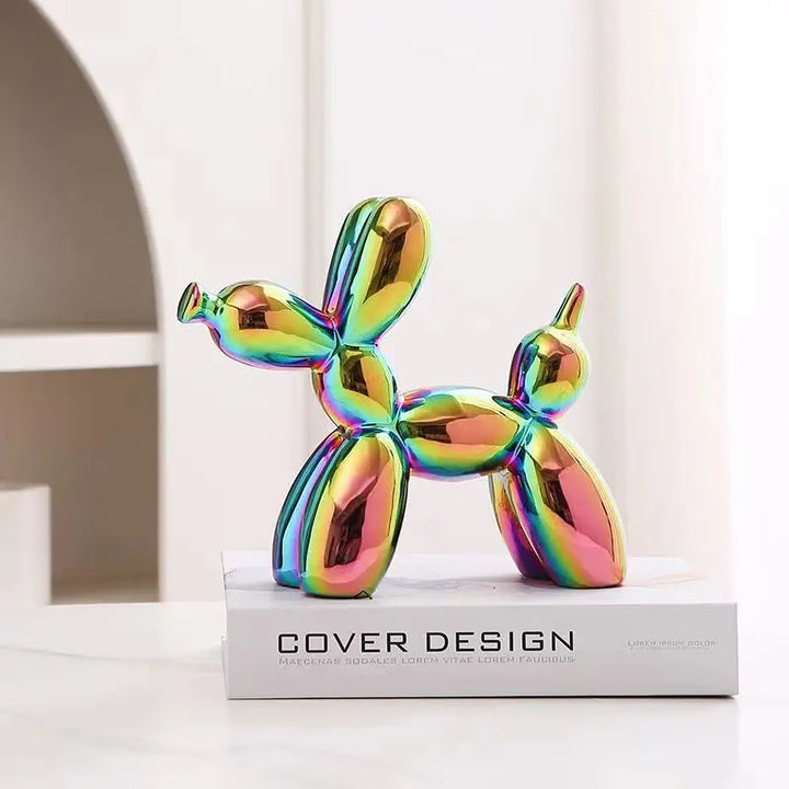 Small Balloon Dog Sculpture - Perfect Home Decor for Dog Lovers-Orizon Depot