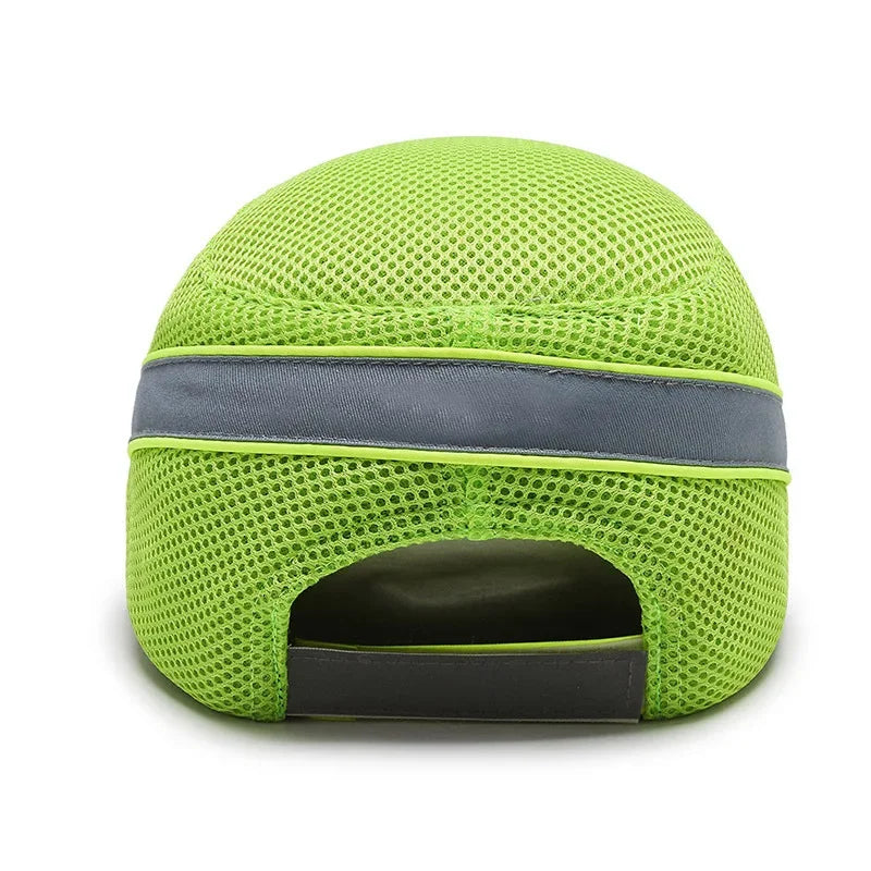 Red Safety Bump Cap - Hard ABS Helmet for Head Protection at Work-Orizon Depot