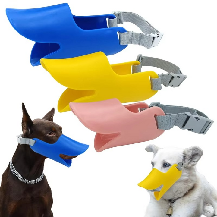 Adjustable Silicone Duckbill Dog Muzzle for Small and Large Dogs-Orizon Depot