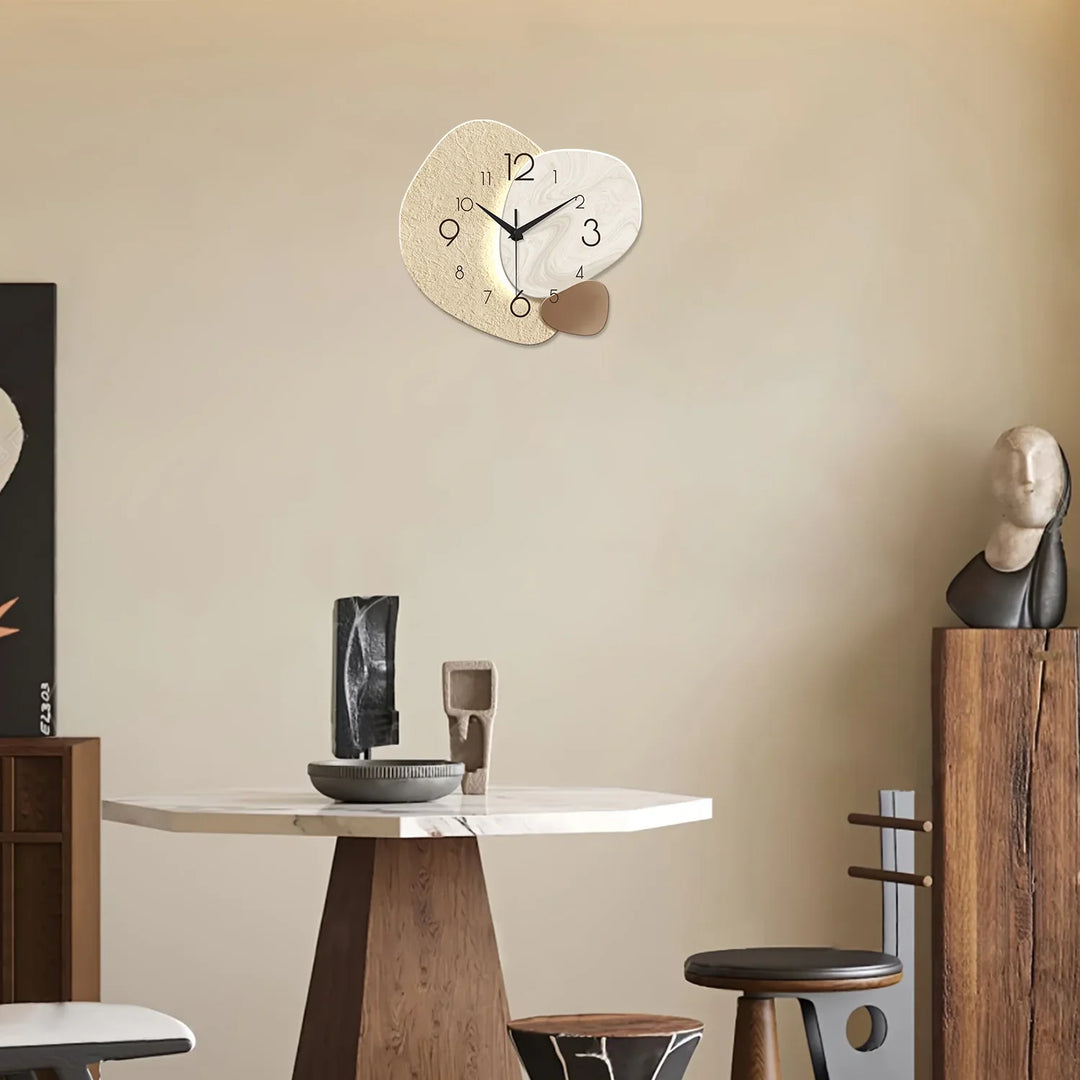 Modern Simple Wall Clock | Silent Quartz Design for Home Decor