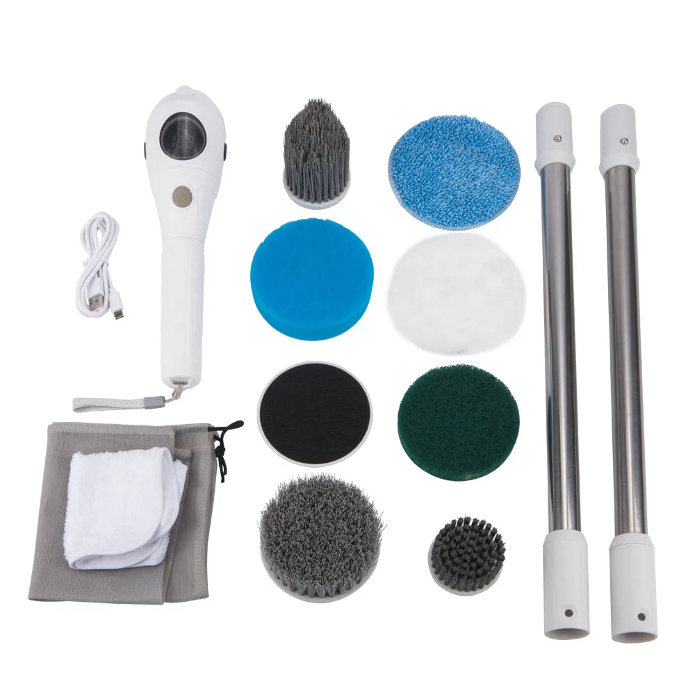 8-in-1 Multifunctional Electric Cleaning Brush - Wireless & Rotating-Orizon Depot