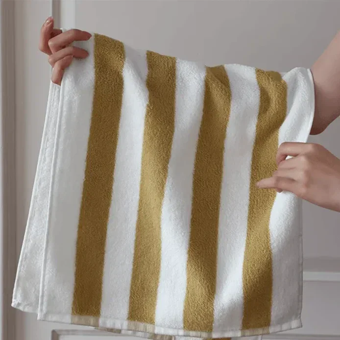 Retro Stripes Chunky Towel for Stylish Bathing and Beach Use-Orizon Depot
