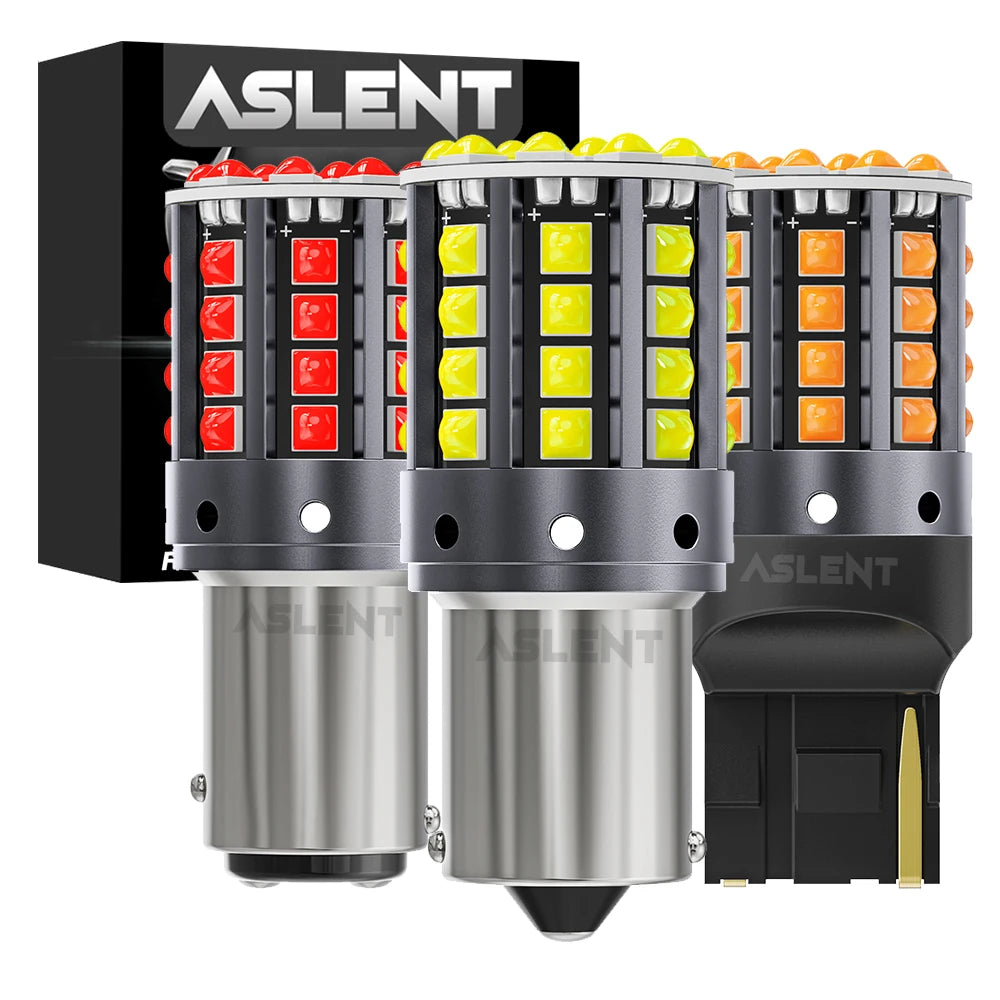 LED Signal Light Reverse Brake Bulbs 12V 2-Pack Multiple Sizes