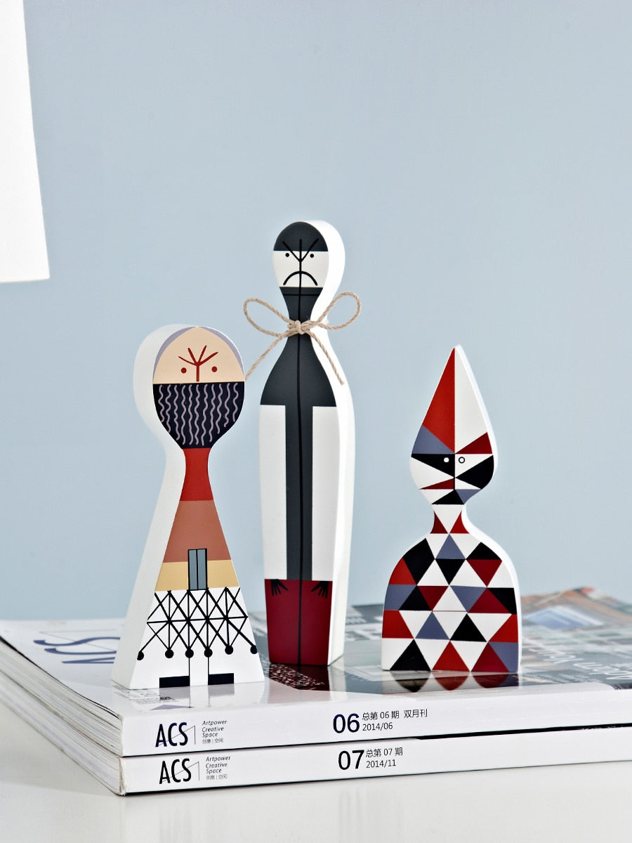 Handcrafted Wooden Figurines - Unique Art for Home Decor-Orizon Depot