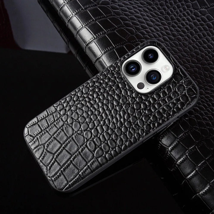 Genuine Leather iPhone Case for Stylish Protection-Orizon Depot