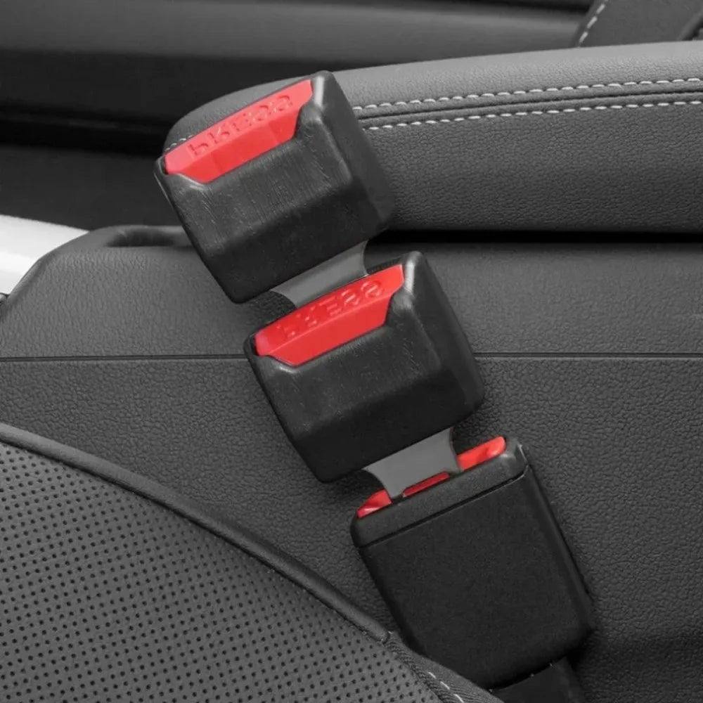 4PC Car Seat Belt Clip Extender Safety Lock Buckle Plug Accessory
