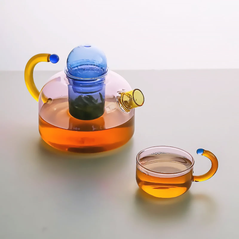 Colorful Glass Tableware Set for Stylish Dining and Entertaining-Orizon Depot