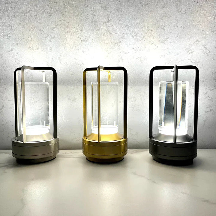 Portable Wireless LED Lantern with Charging Station-Orizon Depot