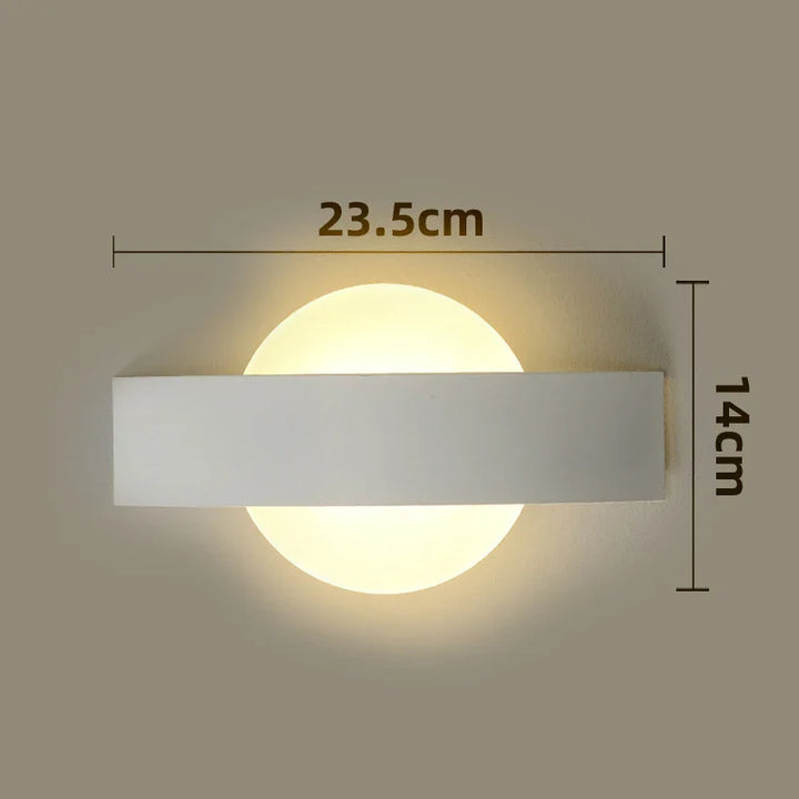 Minimalist Acrylic Wall Lamp | Stylish Ambient Lighting Design