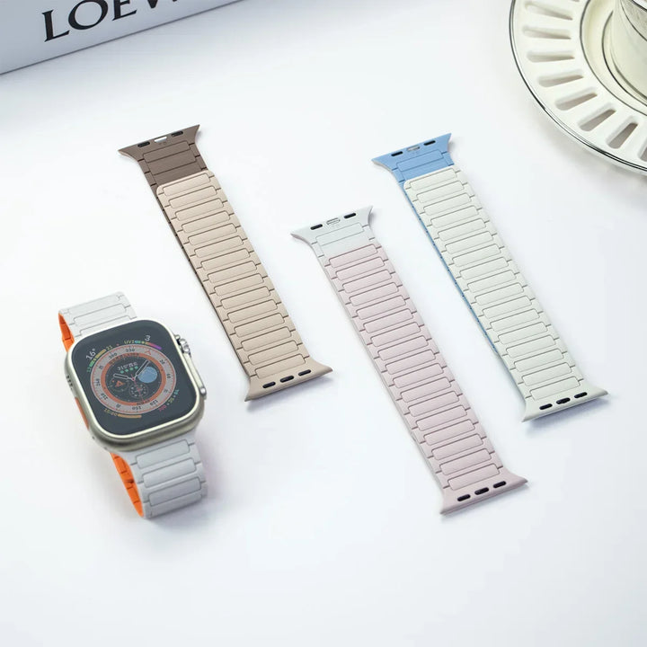 Men's Silicone Strap for Apple Watch Ultra Accessories