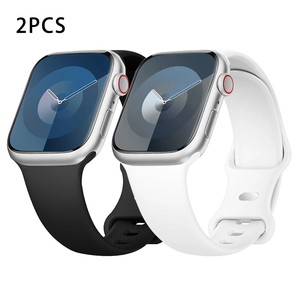 Universal Silicone Strap – Apple Watch Ultra Accessories for iWatch Series