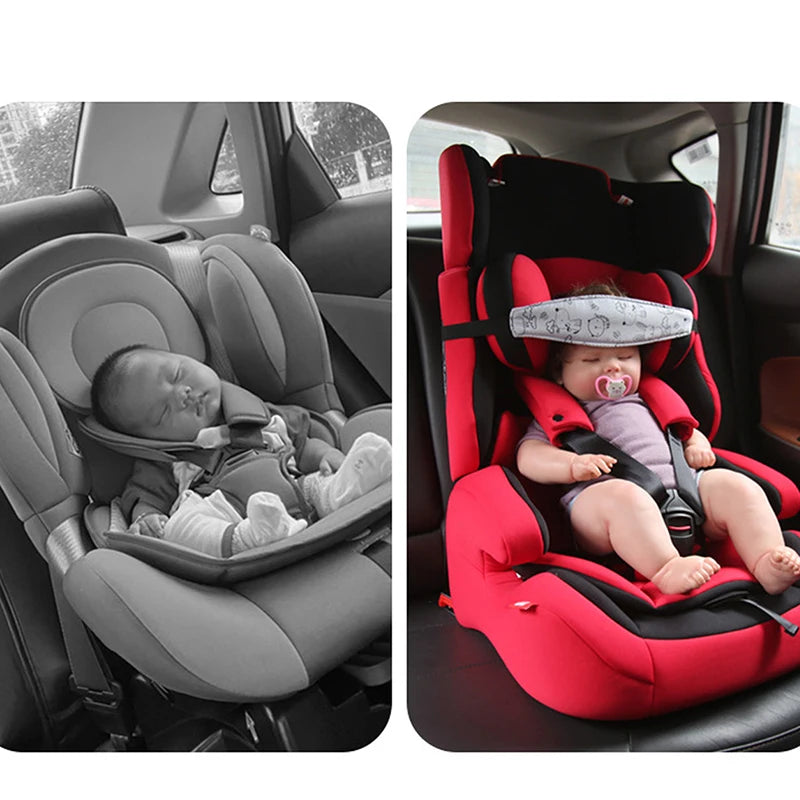 Adjustable Baby Car Seat Head Support for Strollers and Playpens