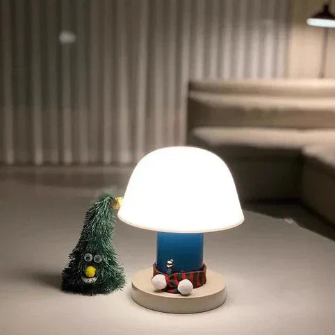 Modern Rechargeable LED Mushroom Table Lamp