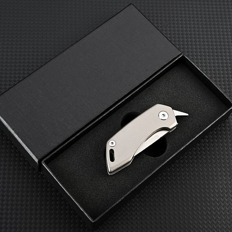 Titanium Alloy Keychain Knife with Bag Clip-Orizon Depot