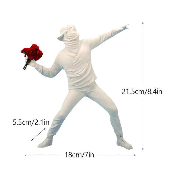 Banksy-Inspired Sculpture Collection for Art Enthusiasts-Orizon Depot