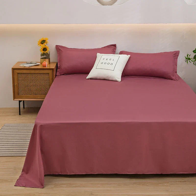 Gentle Touch Linen Bed Sheet - Soft and Breathable Bedding Set-Orizon Depot