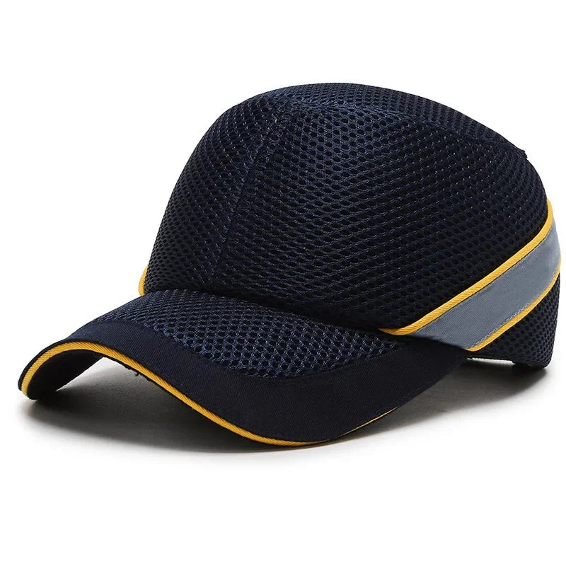 Red Safety Bump Cap - Hard ABS Helmet for Head Protection at Work-Orizon Depot