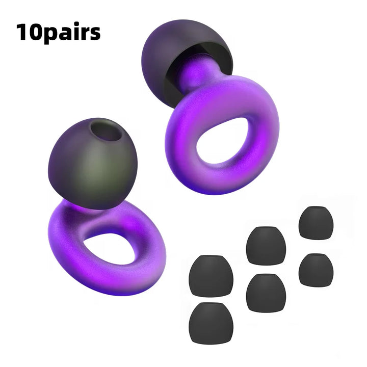 Earplugs for Swimming, Sleep, and Noise Reduction