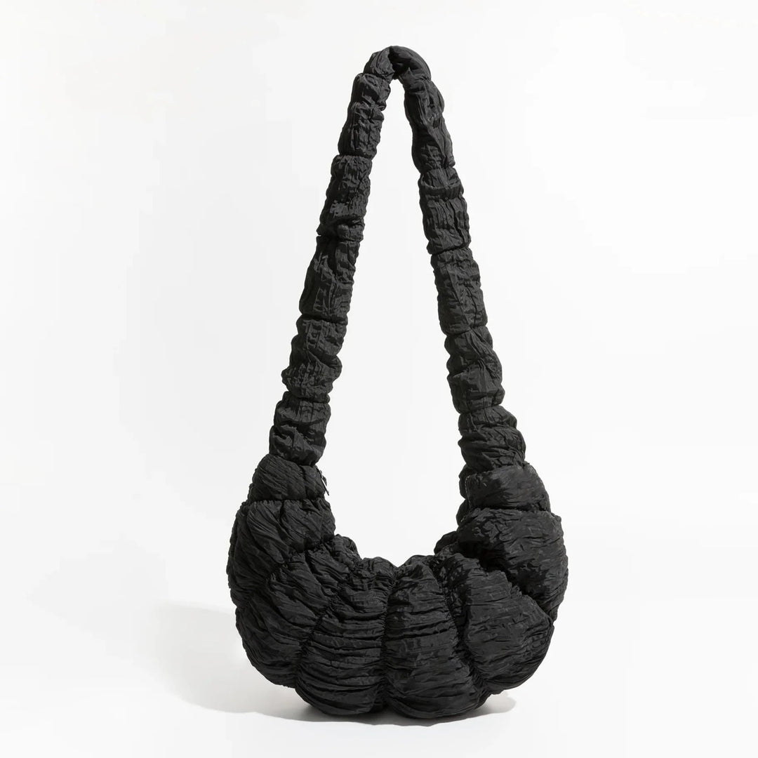 Puff Croissant Shoulder Bag - Stylish and Versatile Handbag-Orizon Depot
