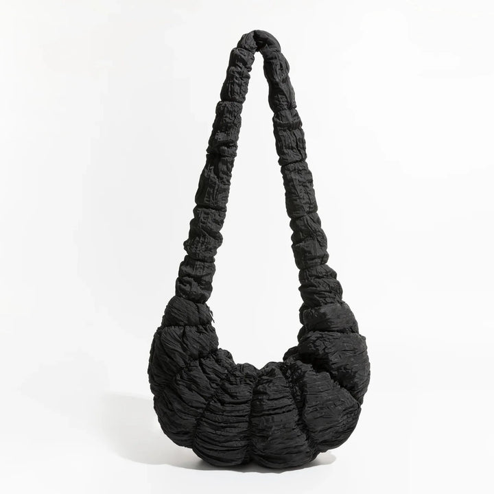 Puff Croissant Shoulder Bag - Stylish and Versatile Handbag-Orizon Depot