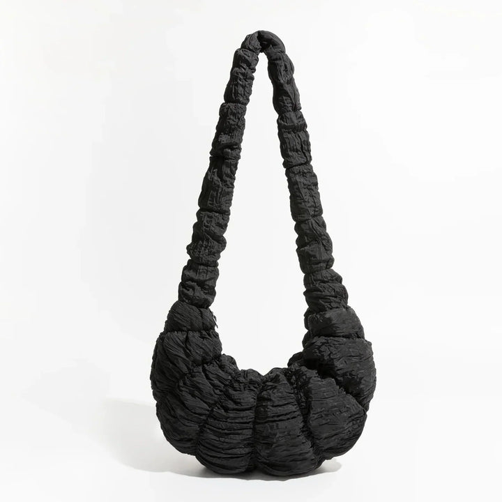 Puff Croissant Shoulder Bag - Stylish and Versatile Handbag-Orizon Depot