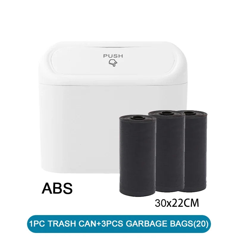 Keep Your Vehicle Spotless with a Compact Leak-Proof Car Trash Can