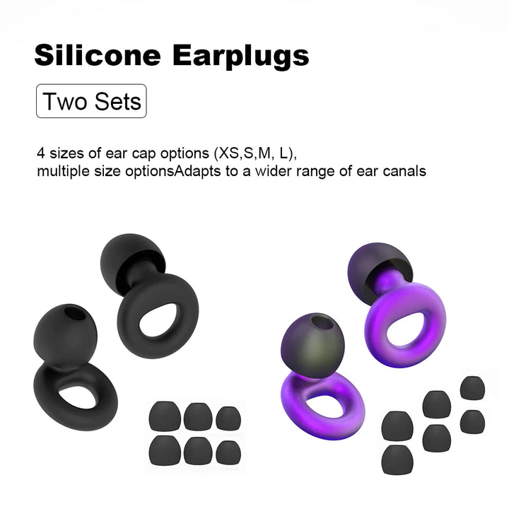 Earplugs for Swimming, Sleep, and Noise Reduction