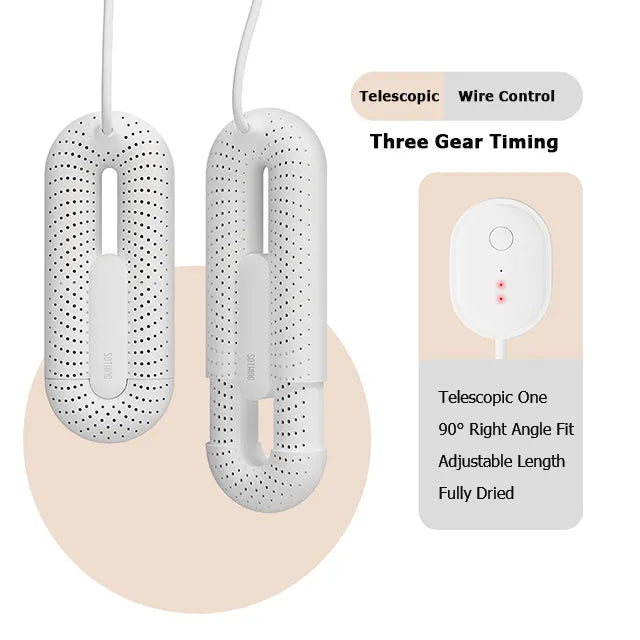 Stretchable Wearable Electric Shoe Dryer with Sterilization Function-Orizon Depot