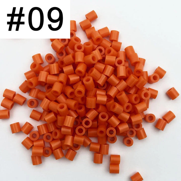 5mm 1000PCS Colorful Iron Fuse Beads for Kids DIY Pixel Art Toys