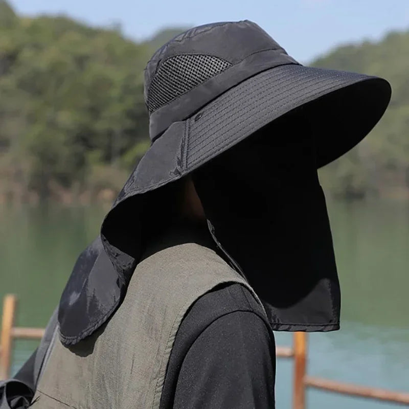 UV Protection Summer Sun Hat for Outdoor Activities - Fishing, Hiking, Camping