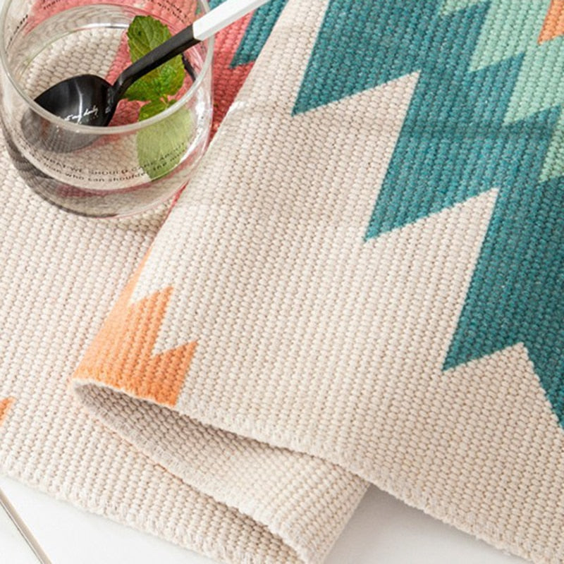 Bohemian Macrame Wall Tapestry, Handcrafted Cotton Linen Decor-Orizon Depot